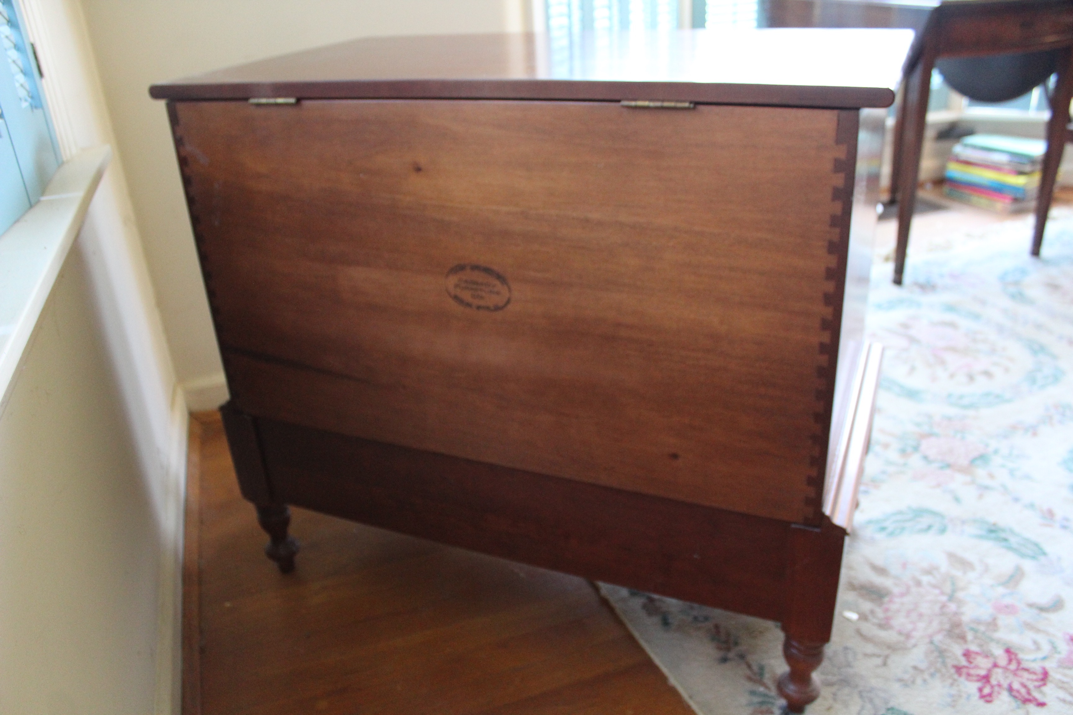 Solid Cherry Linen Cabinet