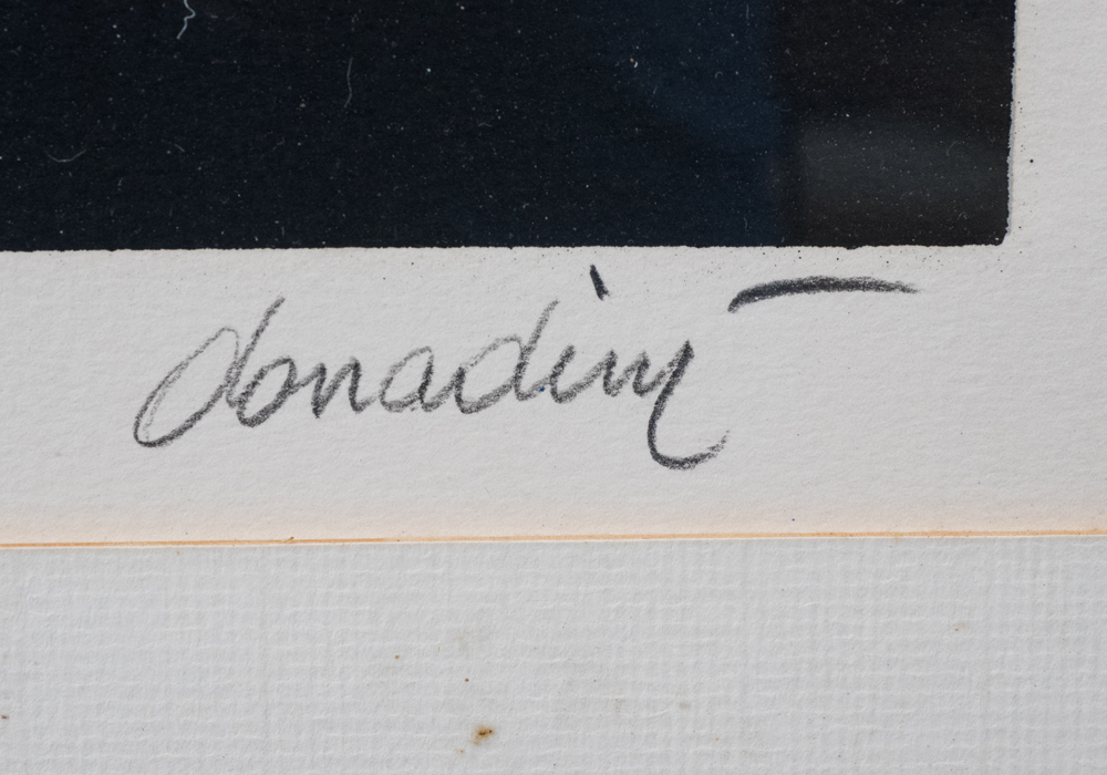 Signed Limited Edition Jean-Paul Donadini Lithograph