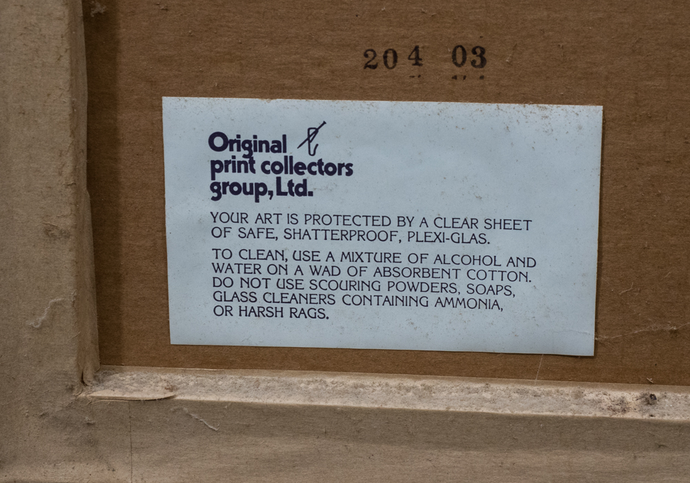 Signed Limited Edition Jean-Paul Donadini Lithograph