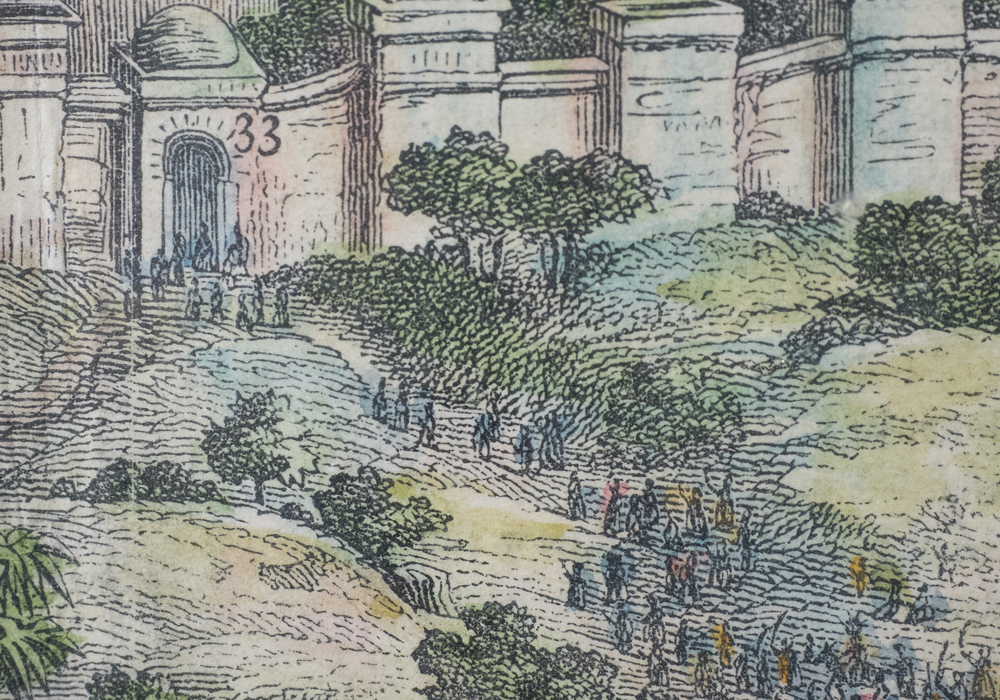 Antique Engraving by Gleason's Pictorial Drawing-Room Companion