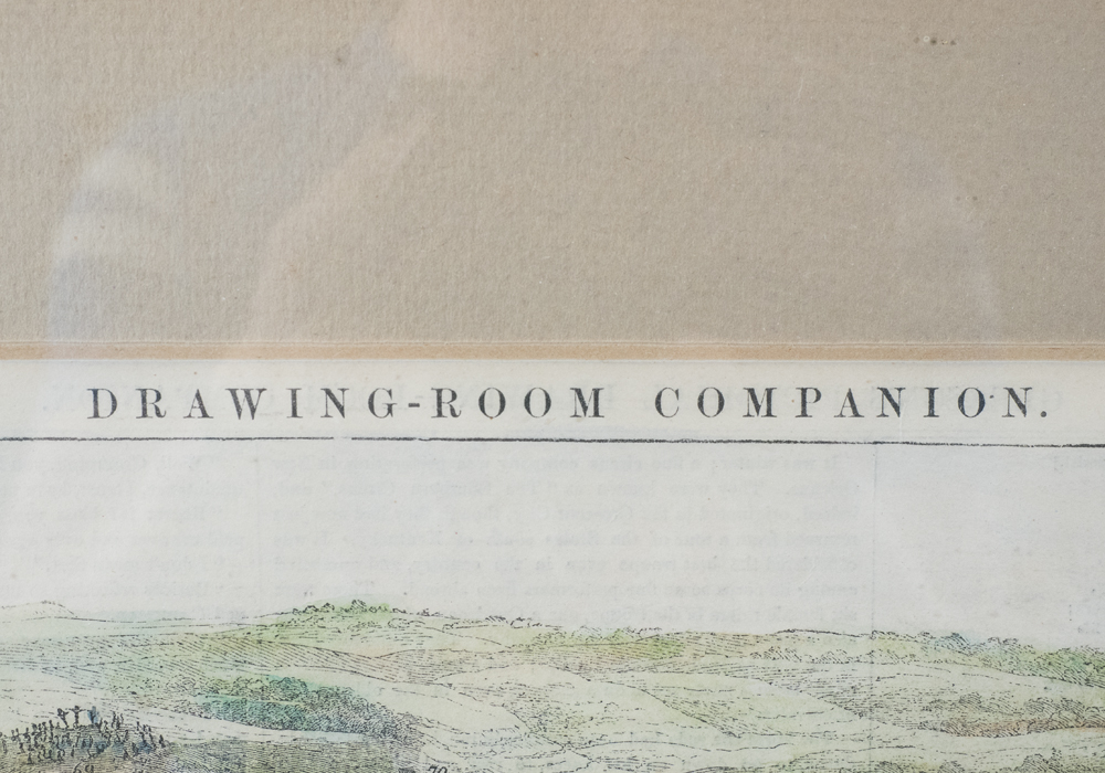 Antique Engraving by Gleason's Pictorial Drawing-Room Companion