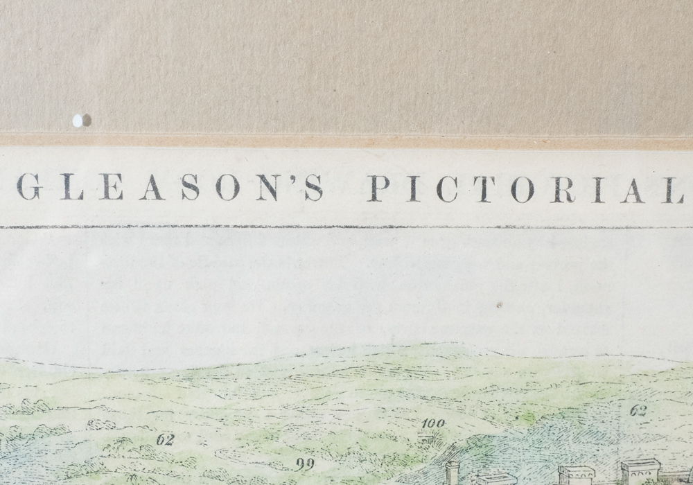 Antique Engraving by Gleason's Pictorial Drawing-Room Companion