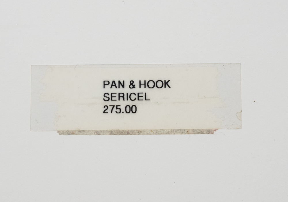 Limited Edition Gold Seal Disney "Pan & Hook" Sericel