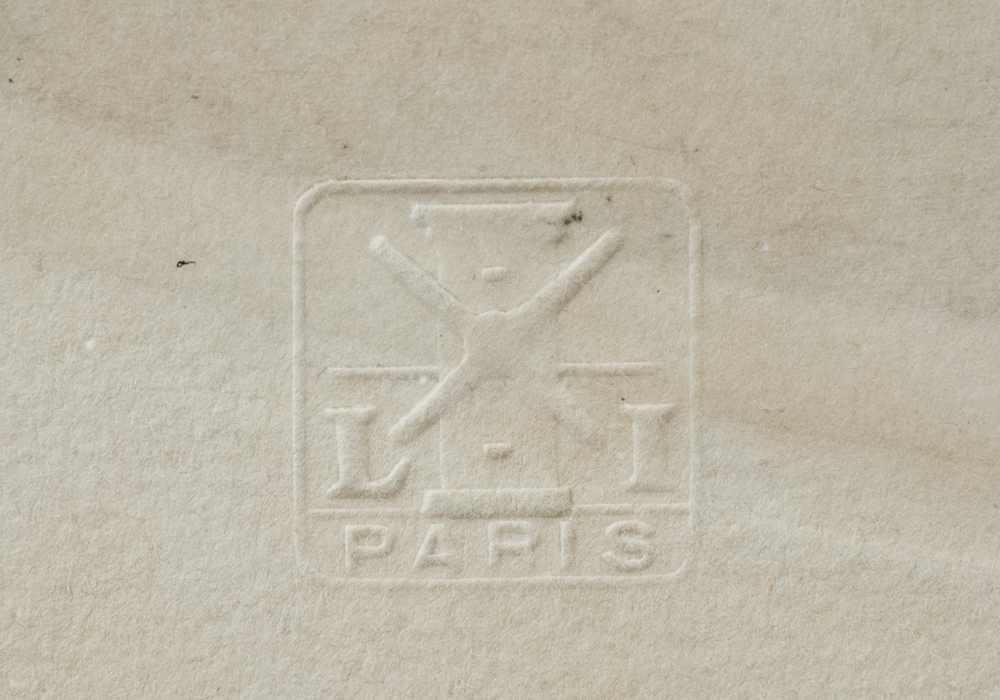 Signed Louis Icart "Belle Rose" Framed Etching