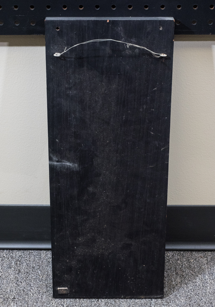 Iconic Sterling Silver Relief Sculpture on Board