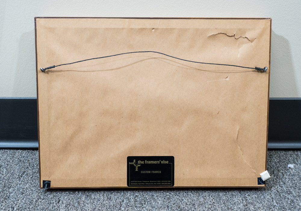 Coulter Watt Vintage Ink Drawing