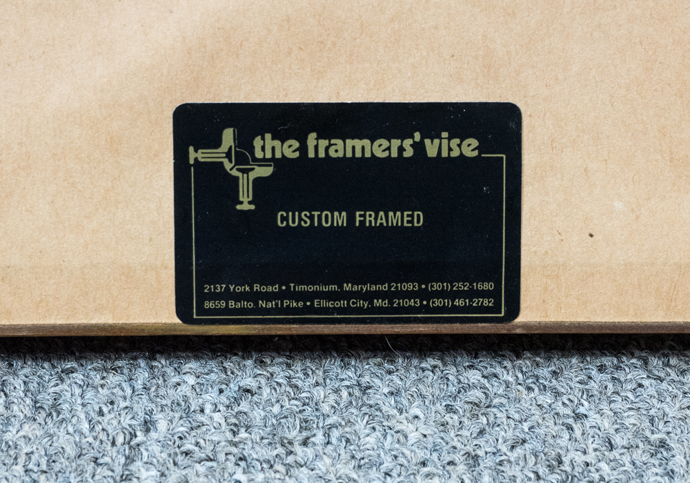 Coulter Watt Vintage Ink Drawing