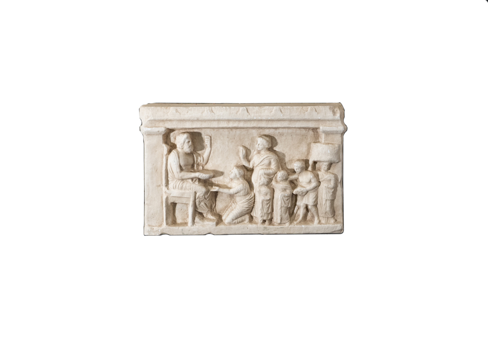 Cast Reproduction Votive Relief from Athens