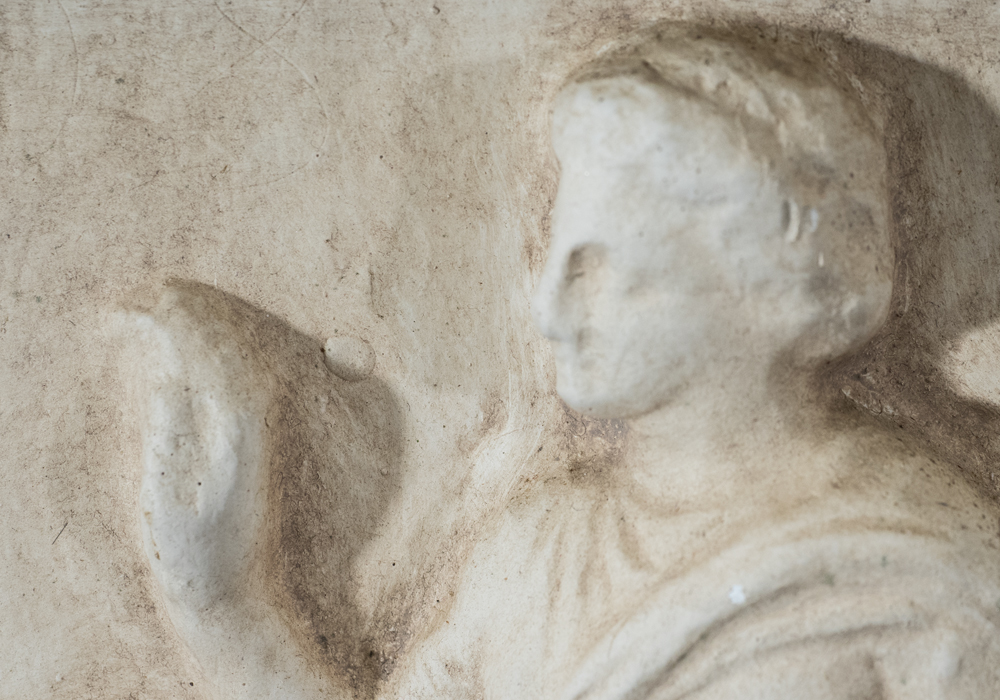 Cast Reproduction Votive Relief from Athens