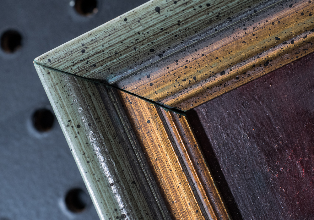 Pair of Signed Floral Still Life Oil Paintings on Copper