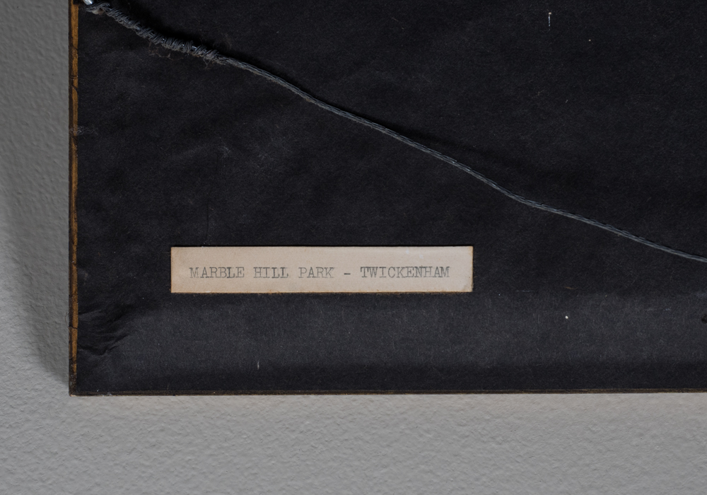 Signed Norman Chesworth Watercolor of Marble Hill Park