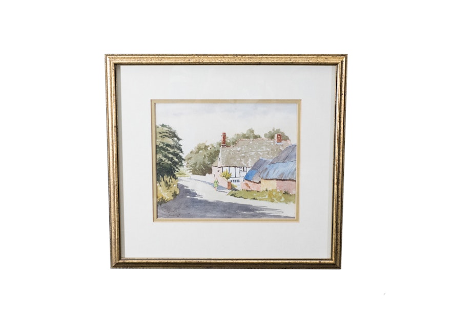 Signed Norman Chesworth Watercolor