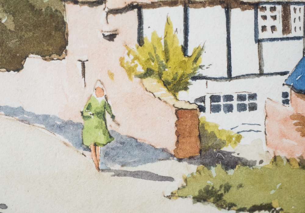 Signed Norman Chesworth Watercolor