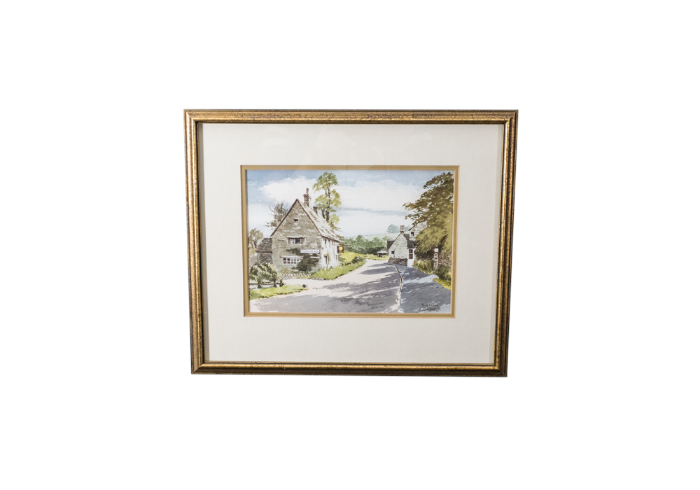 Signed Norman Chesworth Watercolor
