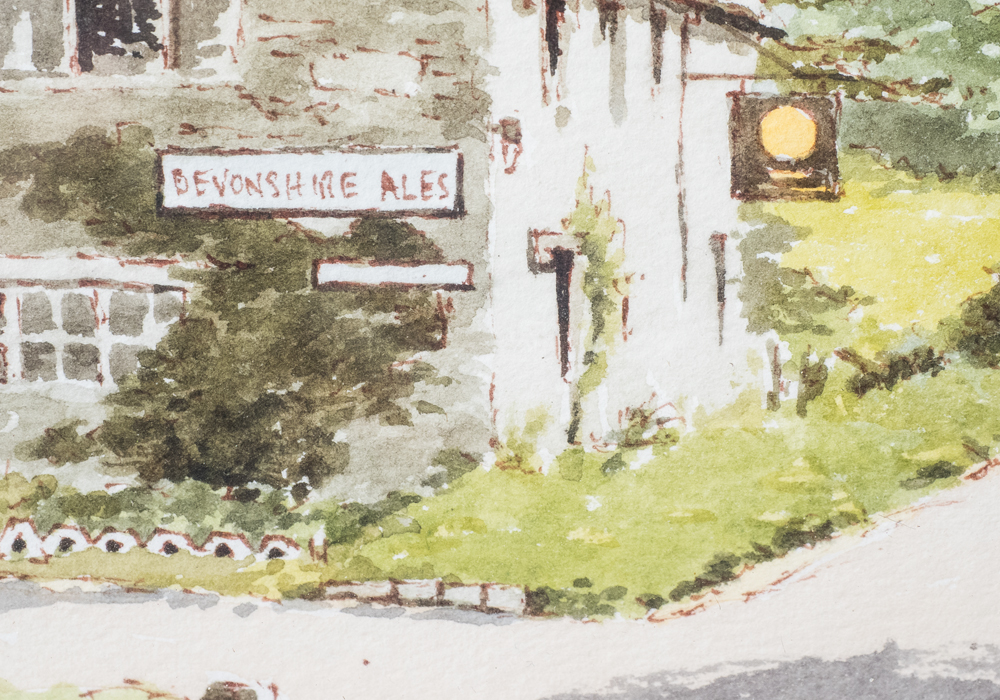 Signed Norman Chesworth Watercolor