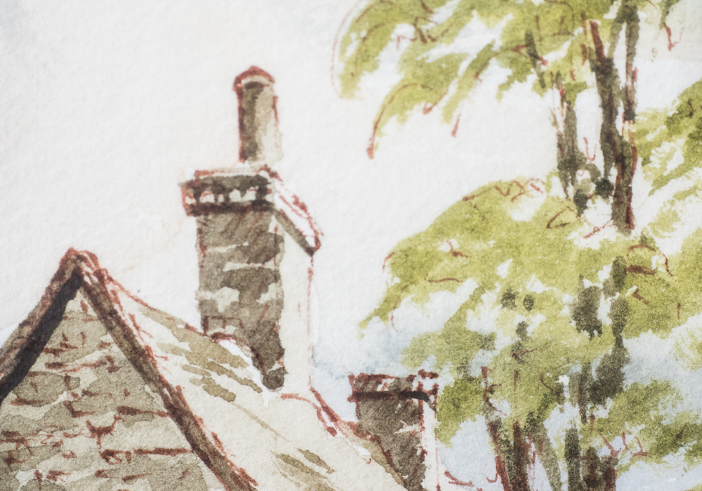 Signed Norman Chesworth Watercolor