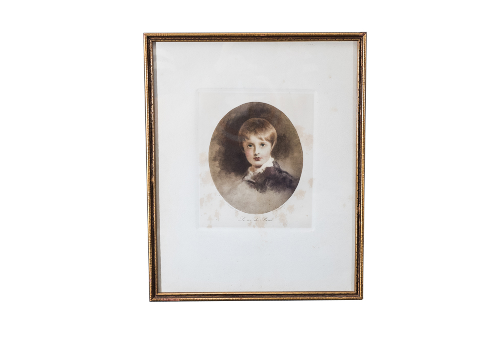 Mezzotint Engraving after Thomas Lawrence "Le Roi de Rome"