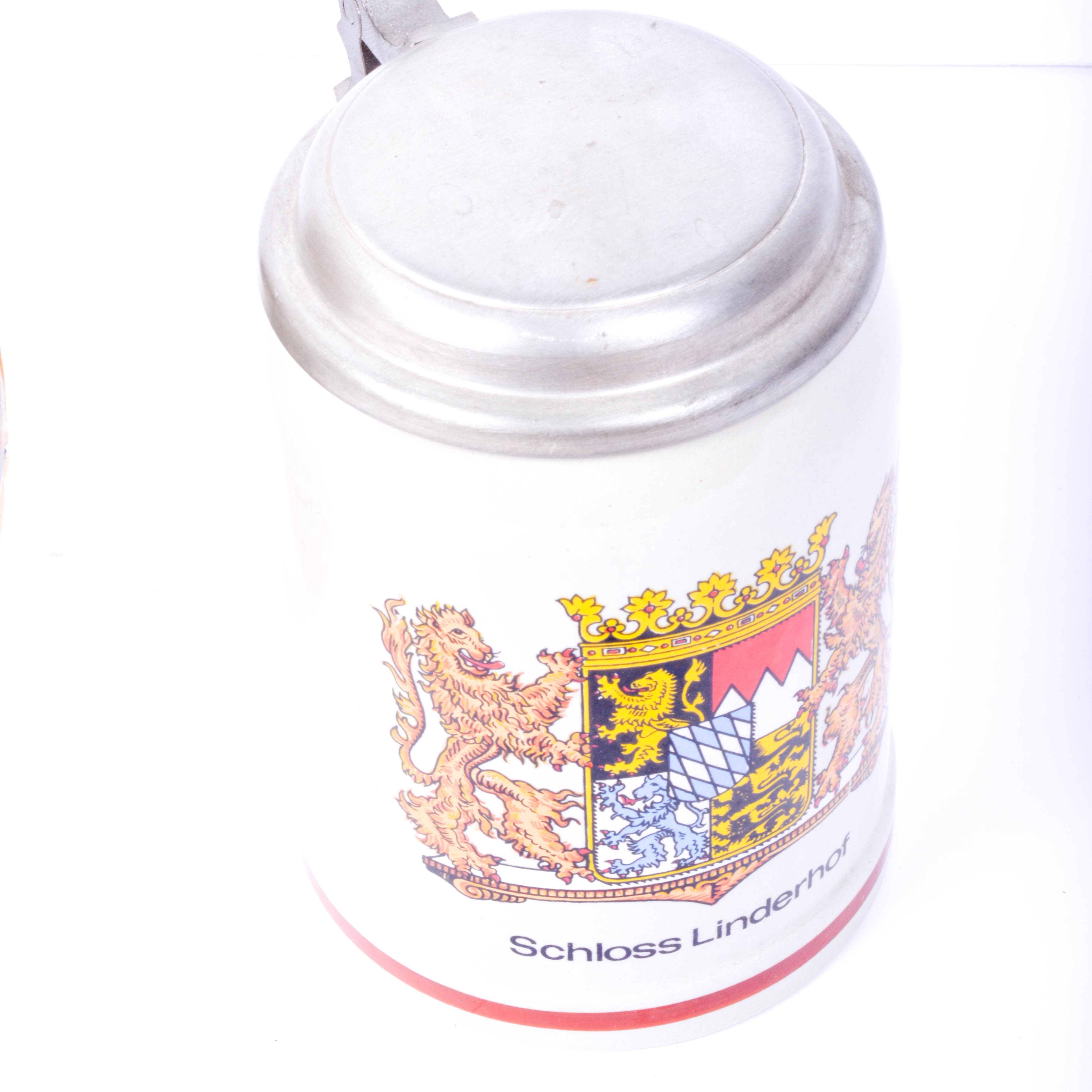 Trio of German Steins