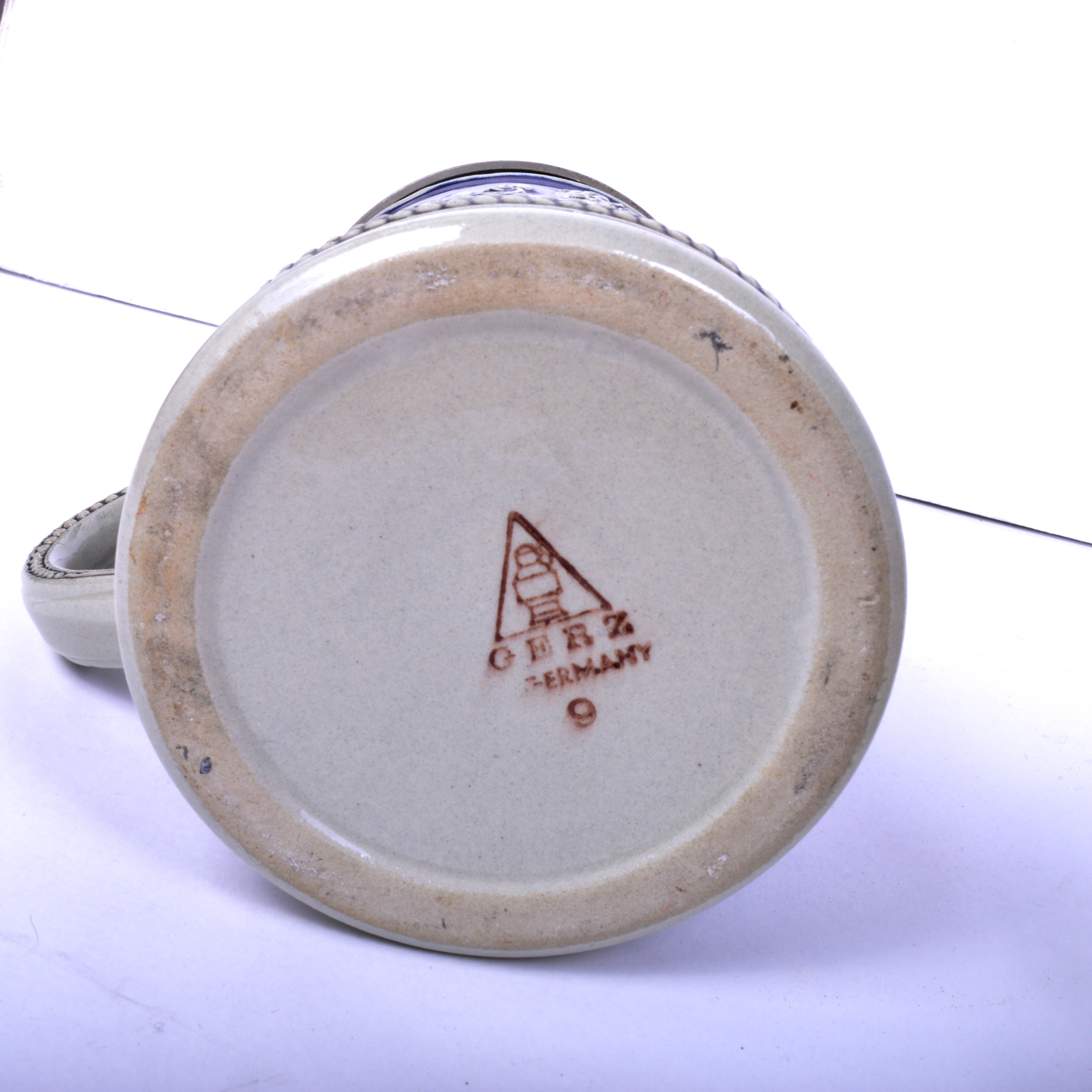 Trio of German Steins