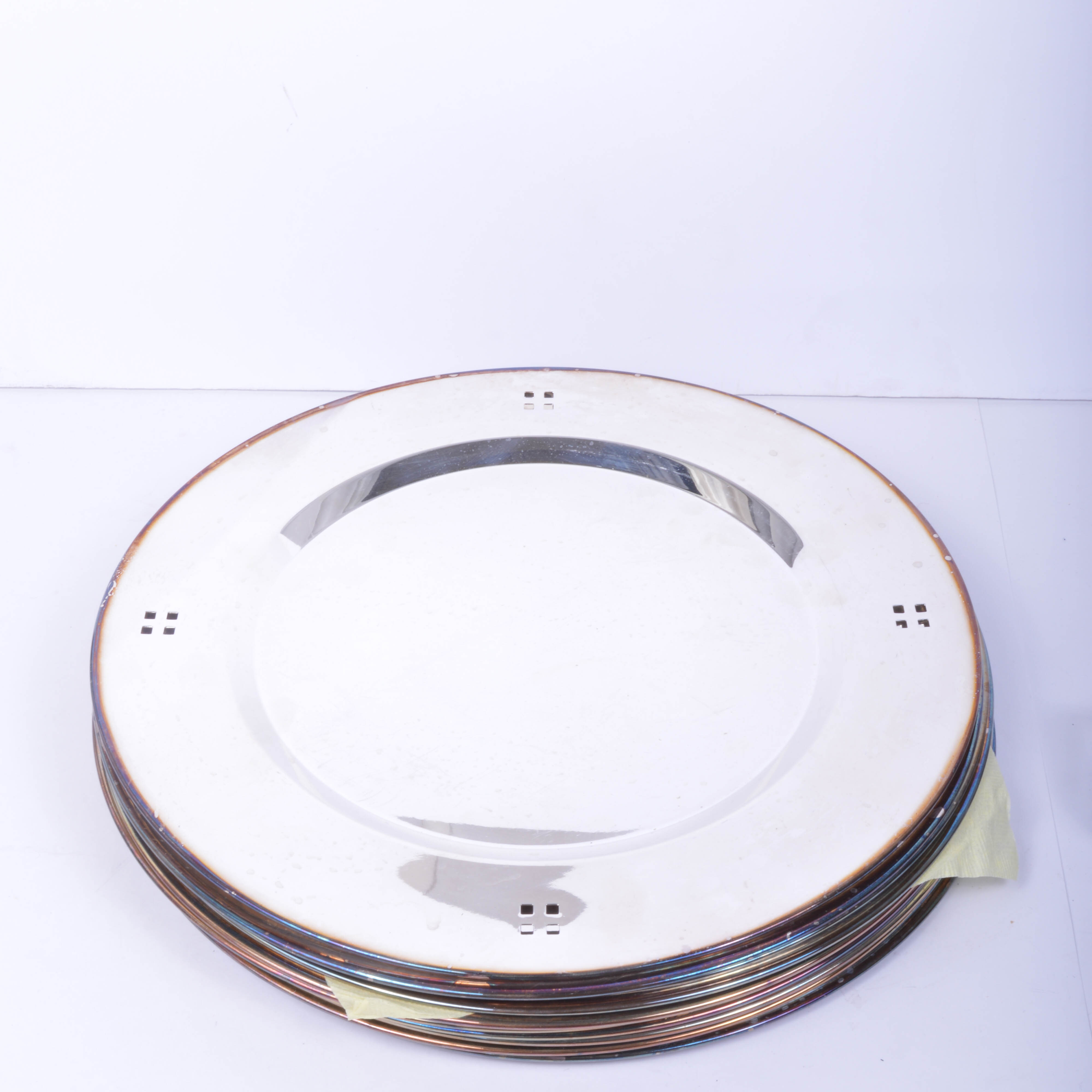 Crumb Catcher and Charger Plates