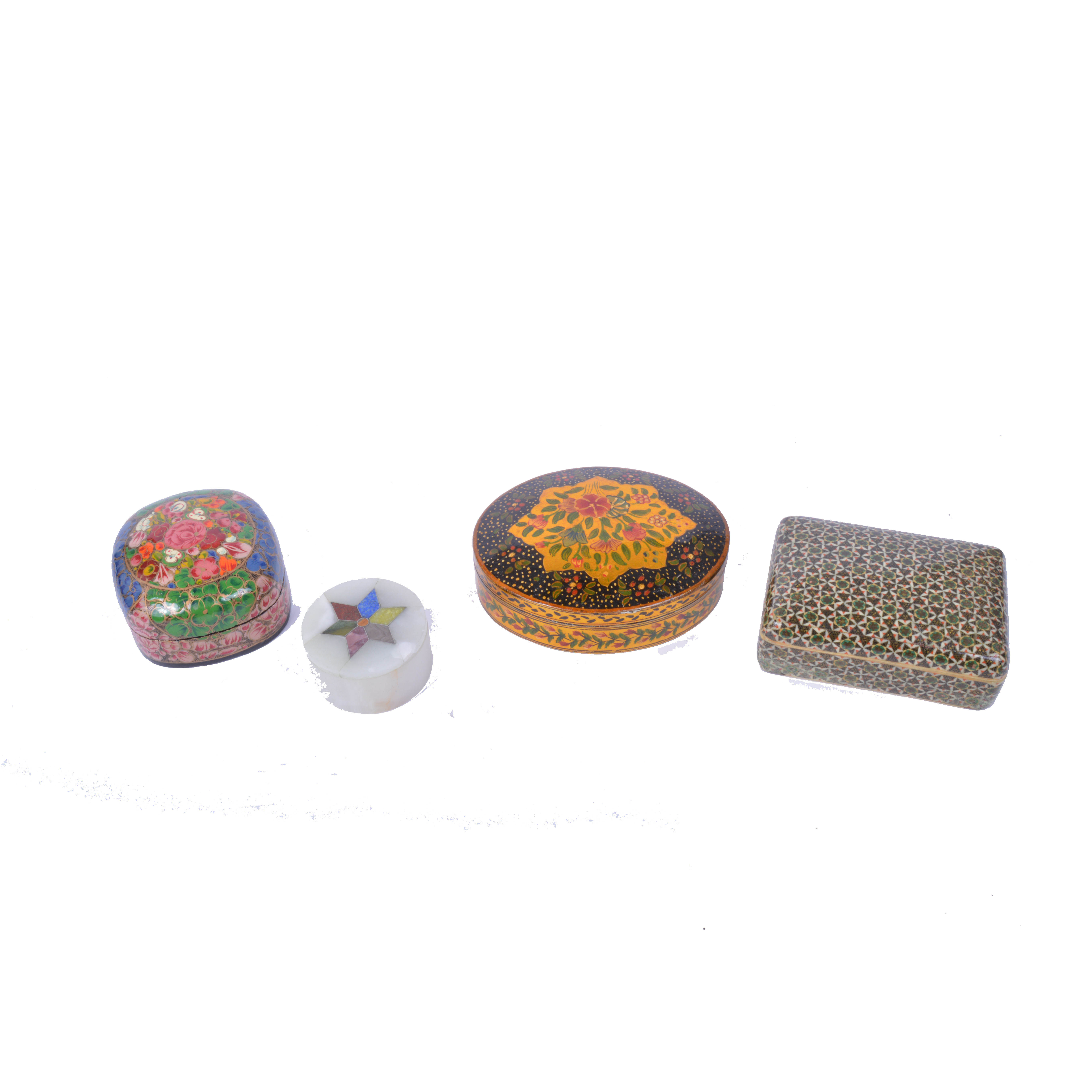 Collection of Mosaic Decorative Boxes