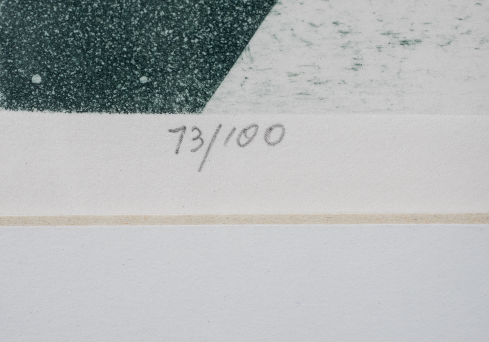 Amram Ebgi "Simchat Torah" A La Poupee Etching