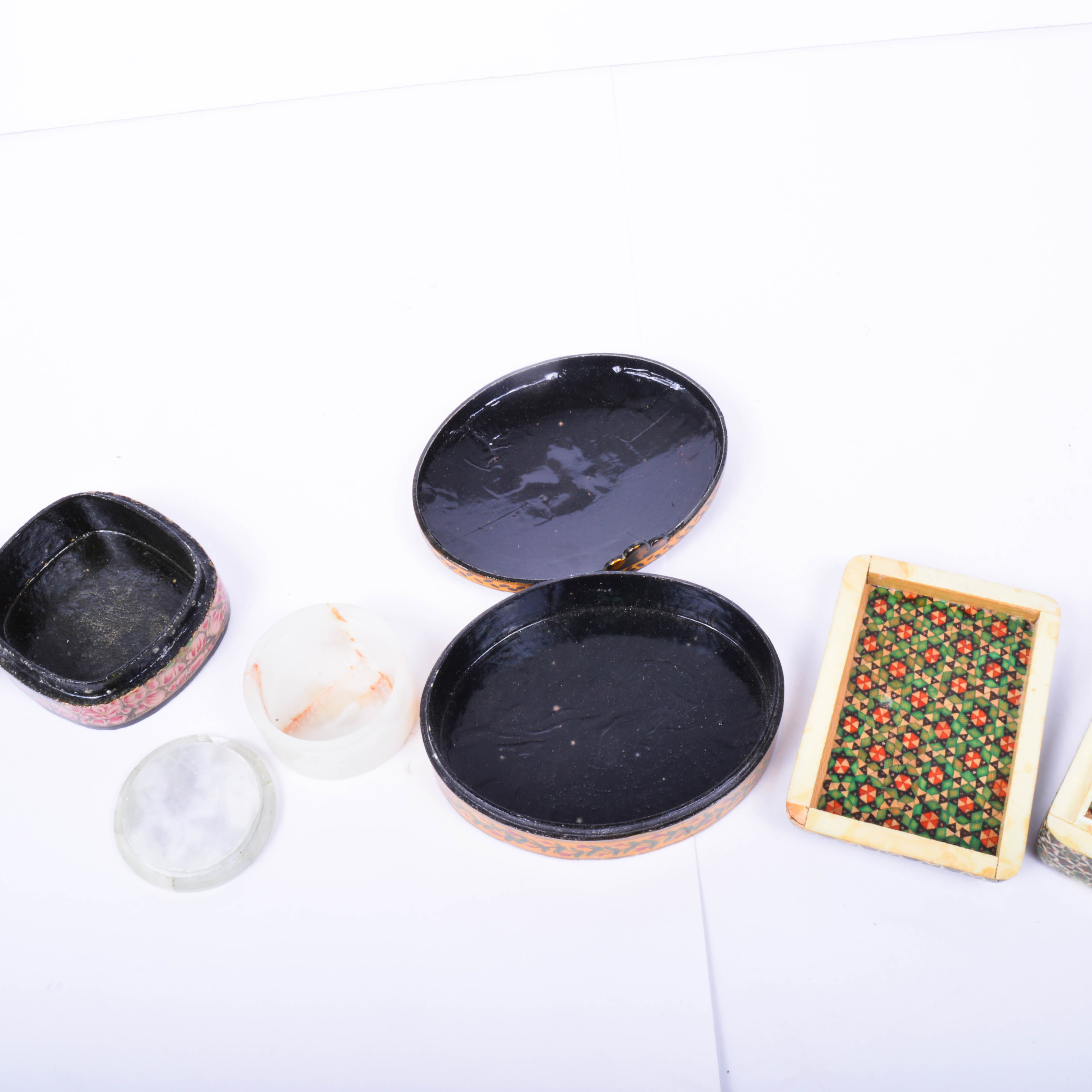 Collection of Mosaic Decorative Boxes