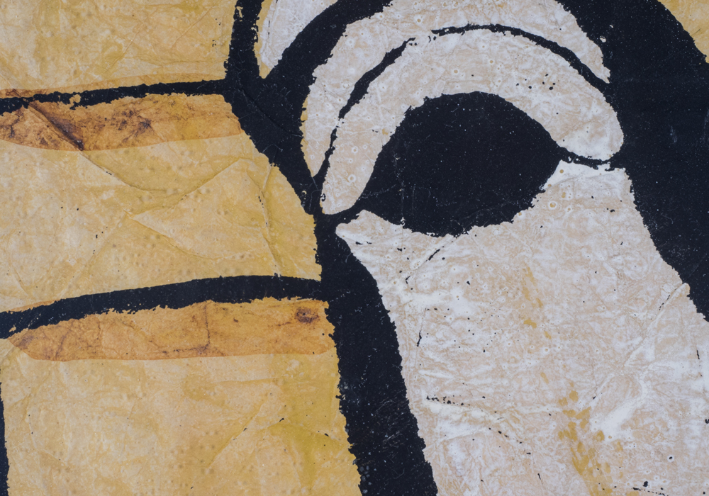 Signed Limited Edition Sadao Watanabe "Teaching" Stencil Print