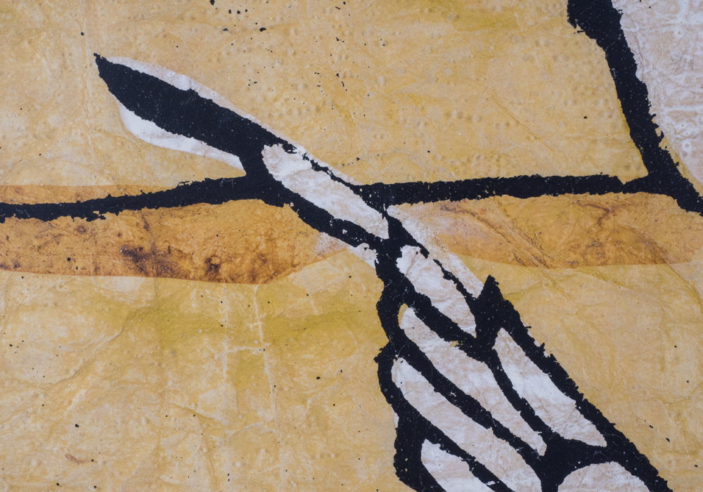 Signed Limited Edition Sadao Watanabe "Teaching" Stencil Print