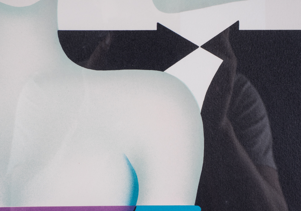 Signed Limited Edition Robin Morris "Rivals" Lithograph