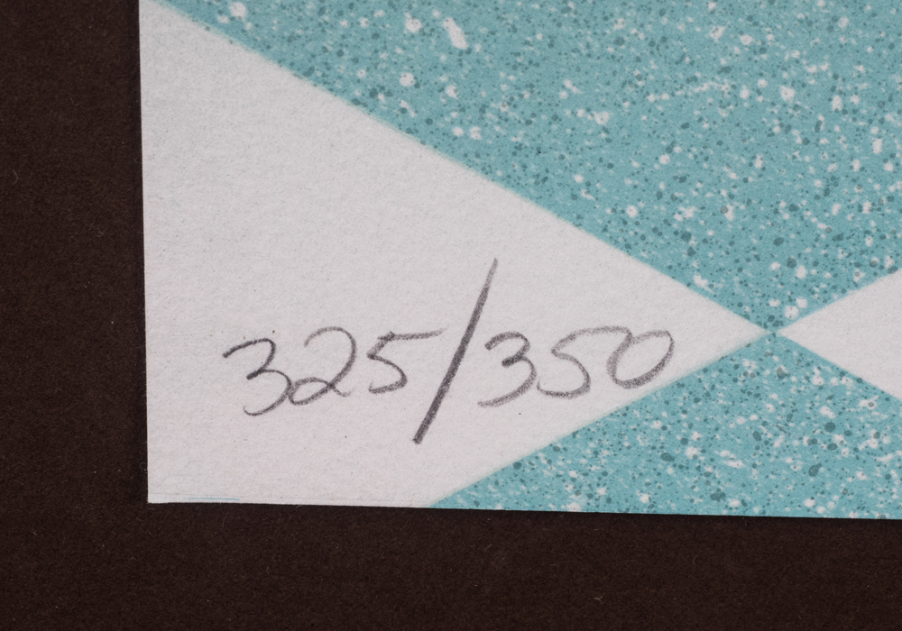 Signed Limited Edition Robin Morris "Rivals" Lithograph