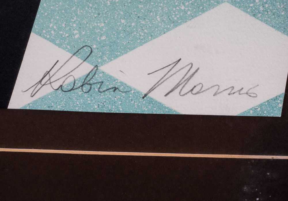 Signed Limited Edition Robin Morris "Rivals" Lithograph