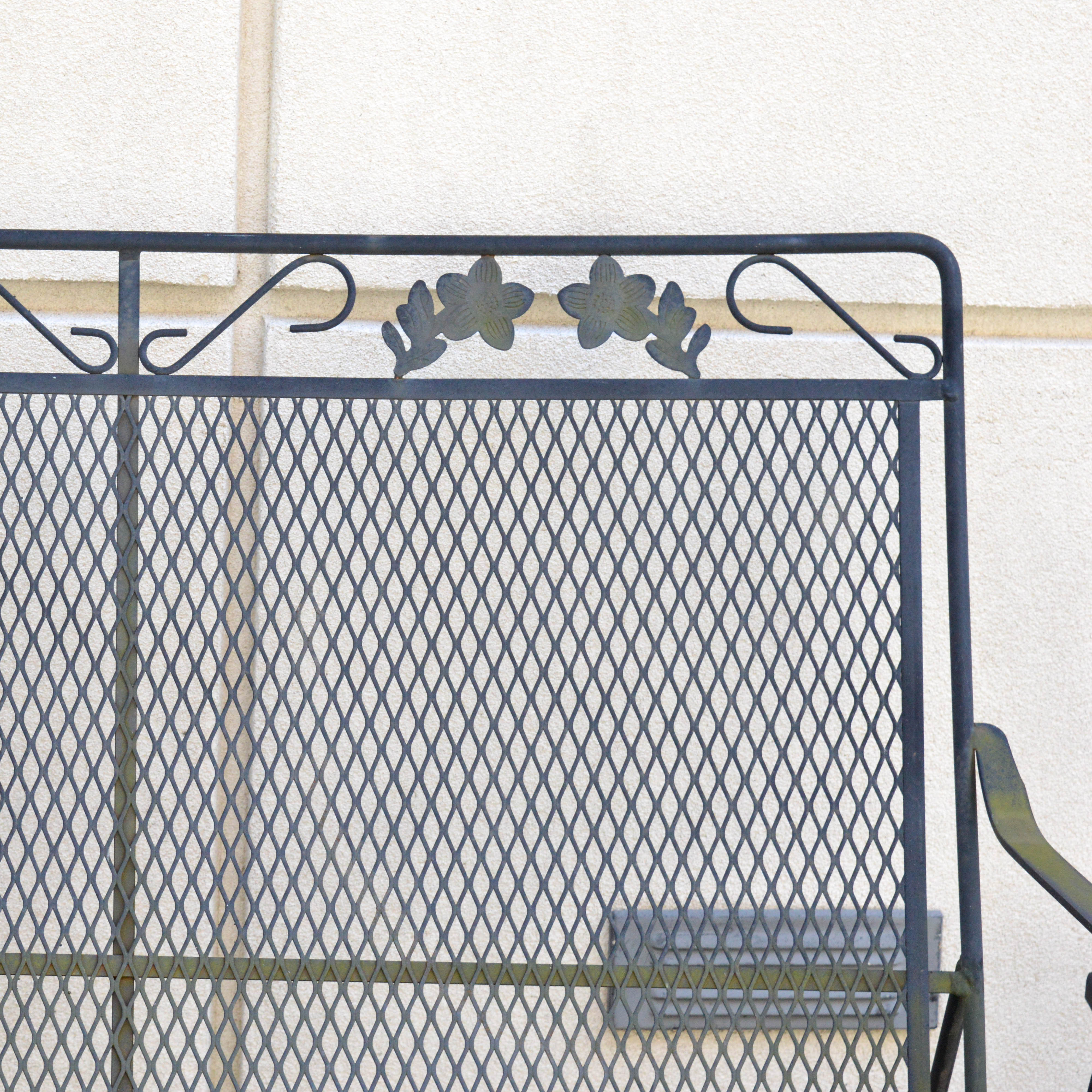 Patio Rocker with Side Table