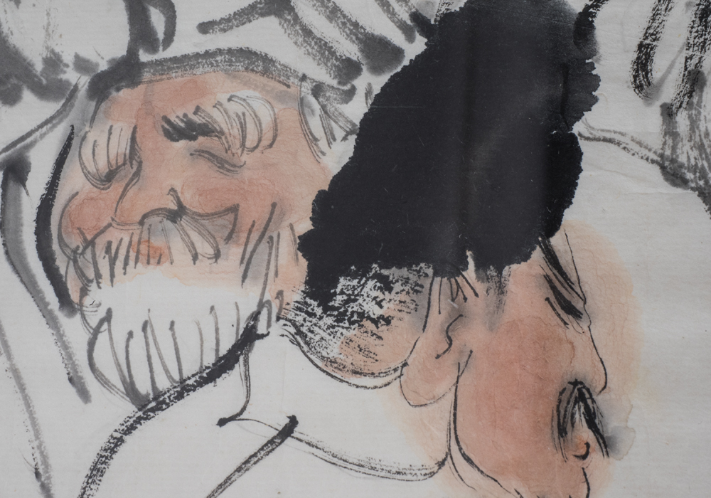 Hand-Painted Chinese Scroll