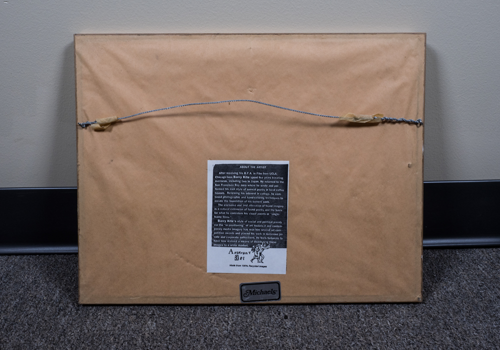 Barry Kite Signed Print "Dejeuner at the House o' Ribs"