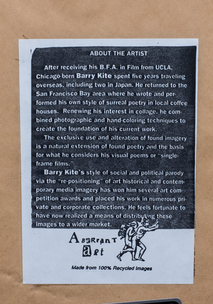 Barry Kite Signed Print "Dejeuner at the House o' Ribs"