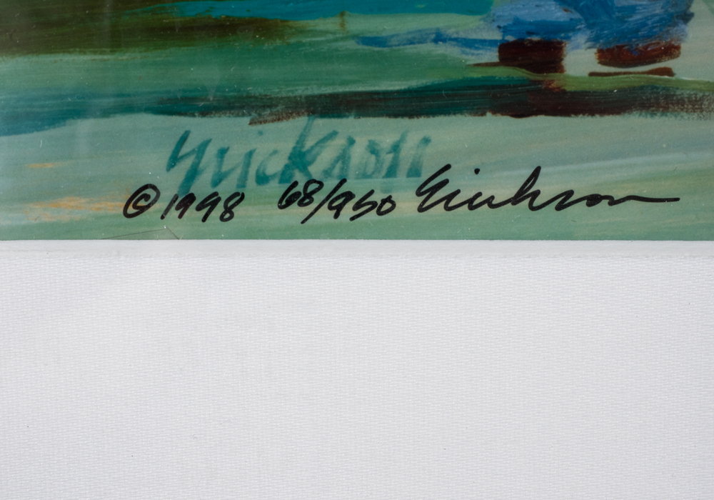 Signed Limited Edition Shari Erickson Tropical Giclee