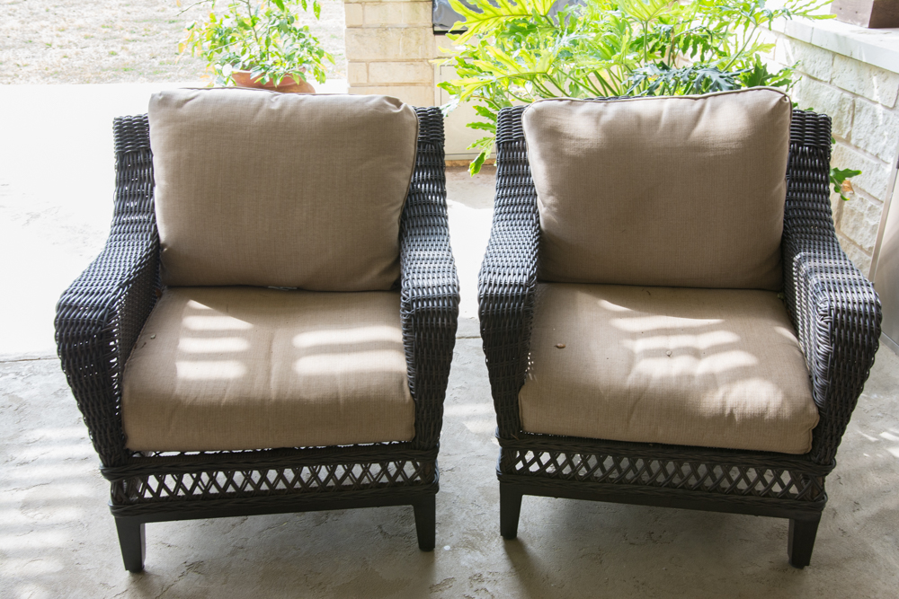 "Woodbury" Patio Chairs by Hampton Bay