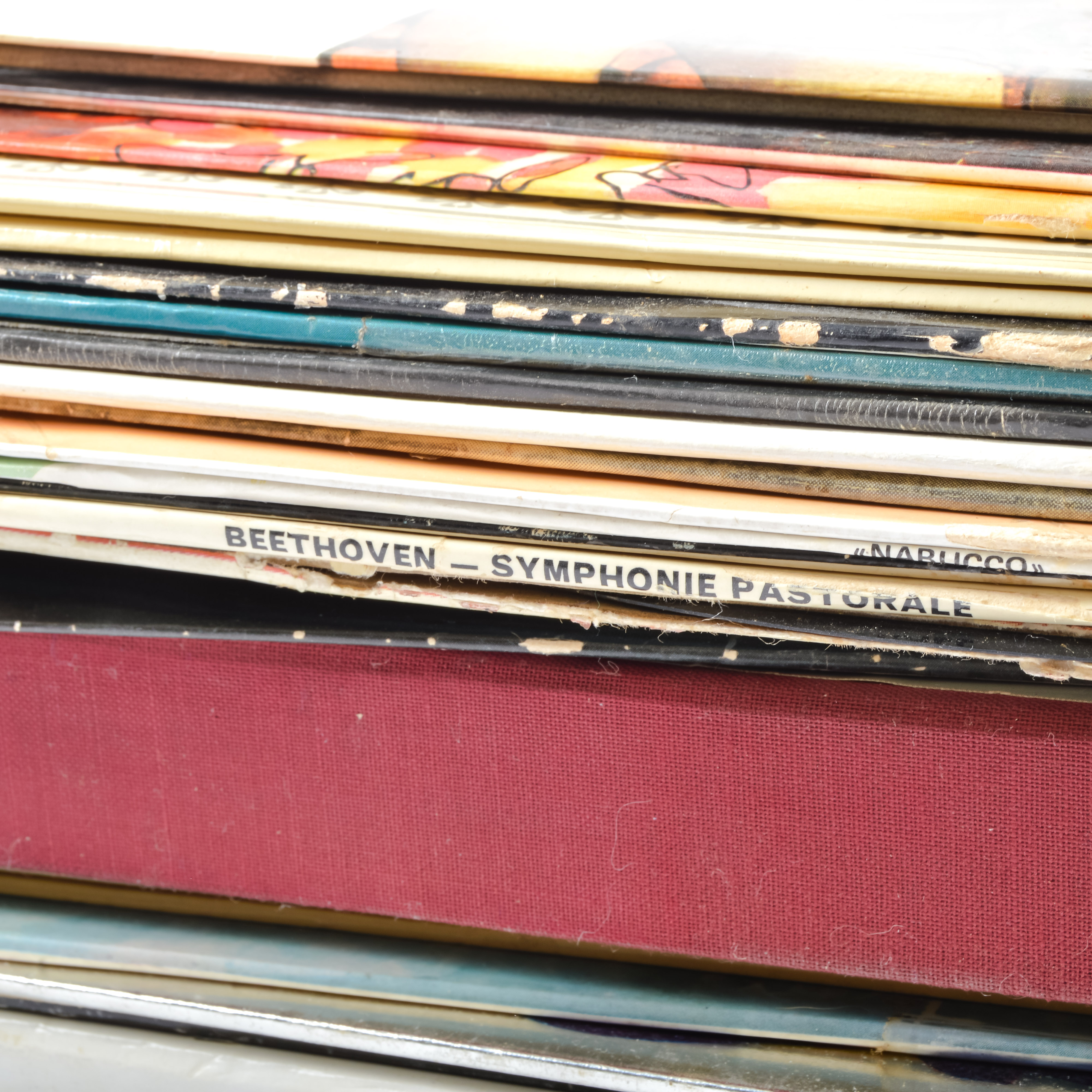 Assortment of Classical and World Music Records