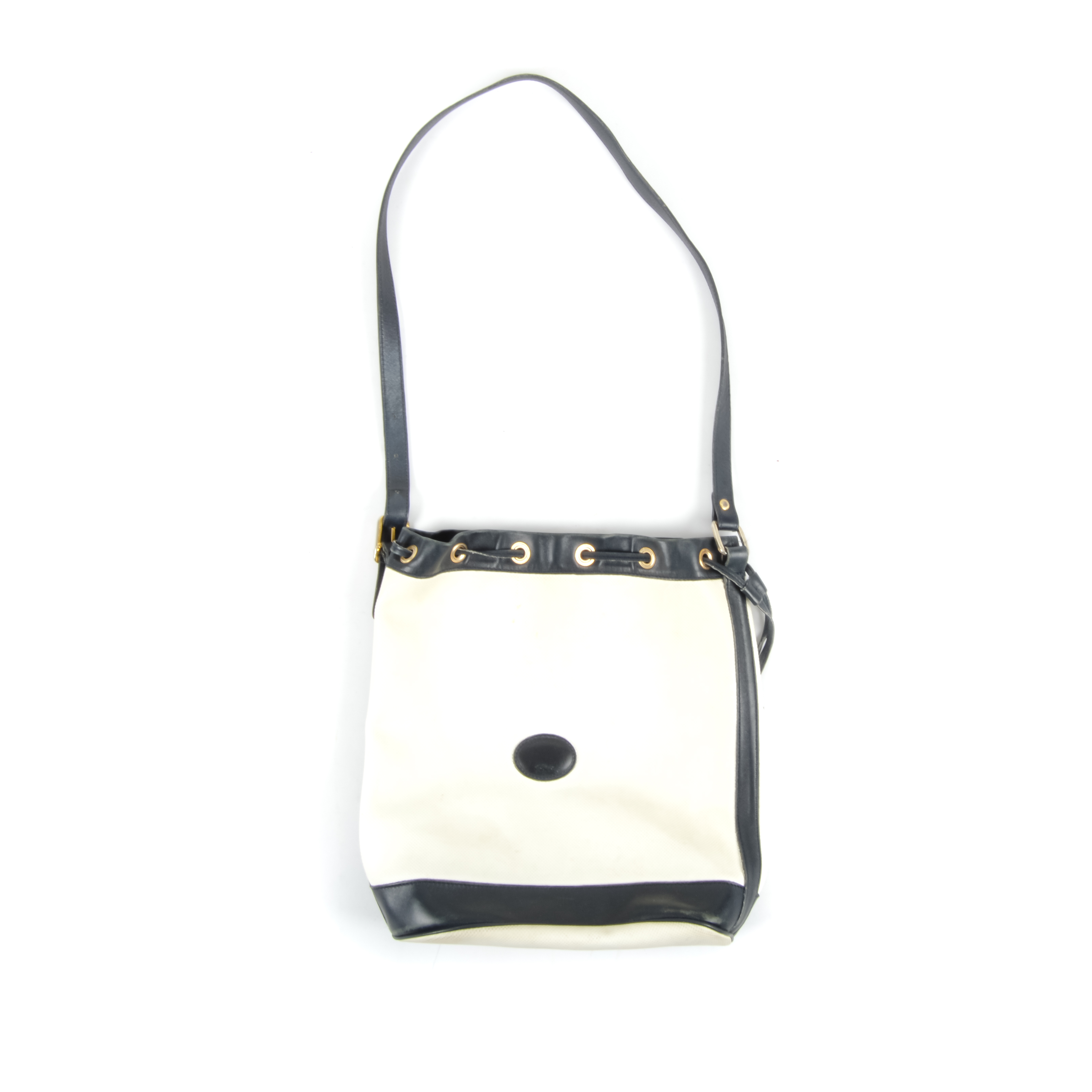 Longchamp Leather Bucket Bag