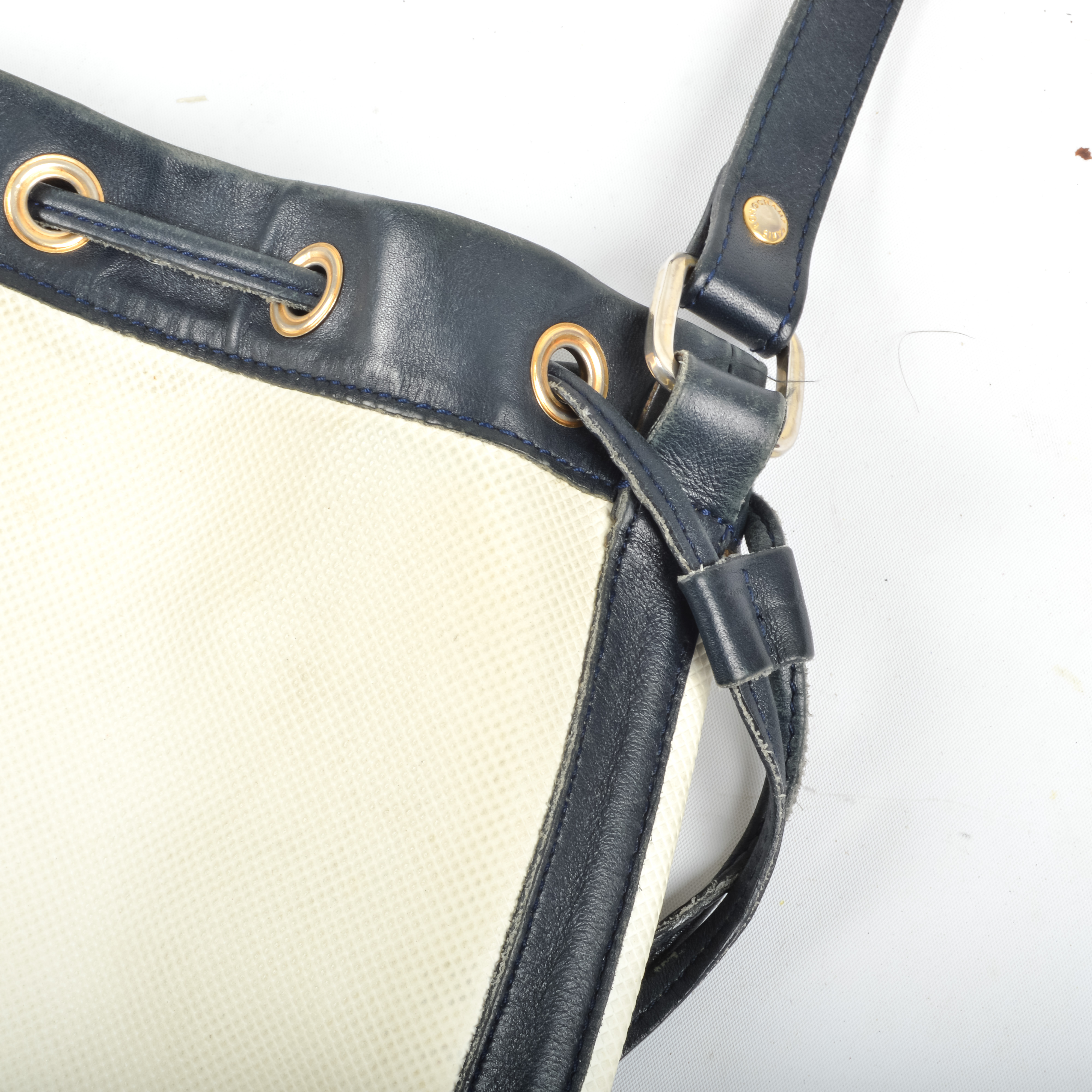 Longchamp Leather Bucket Bag