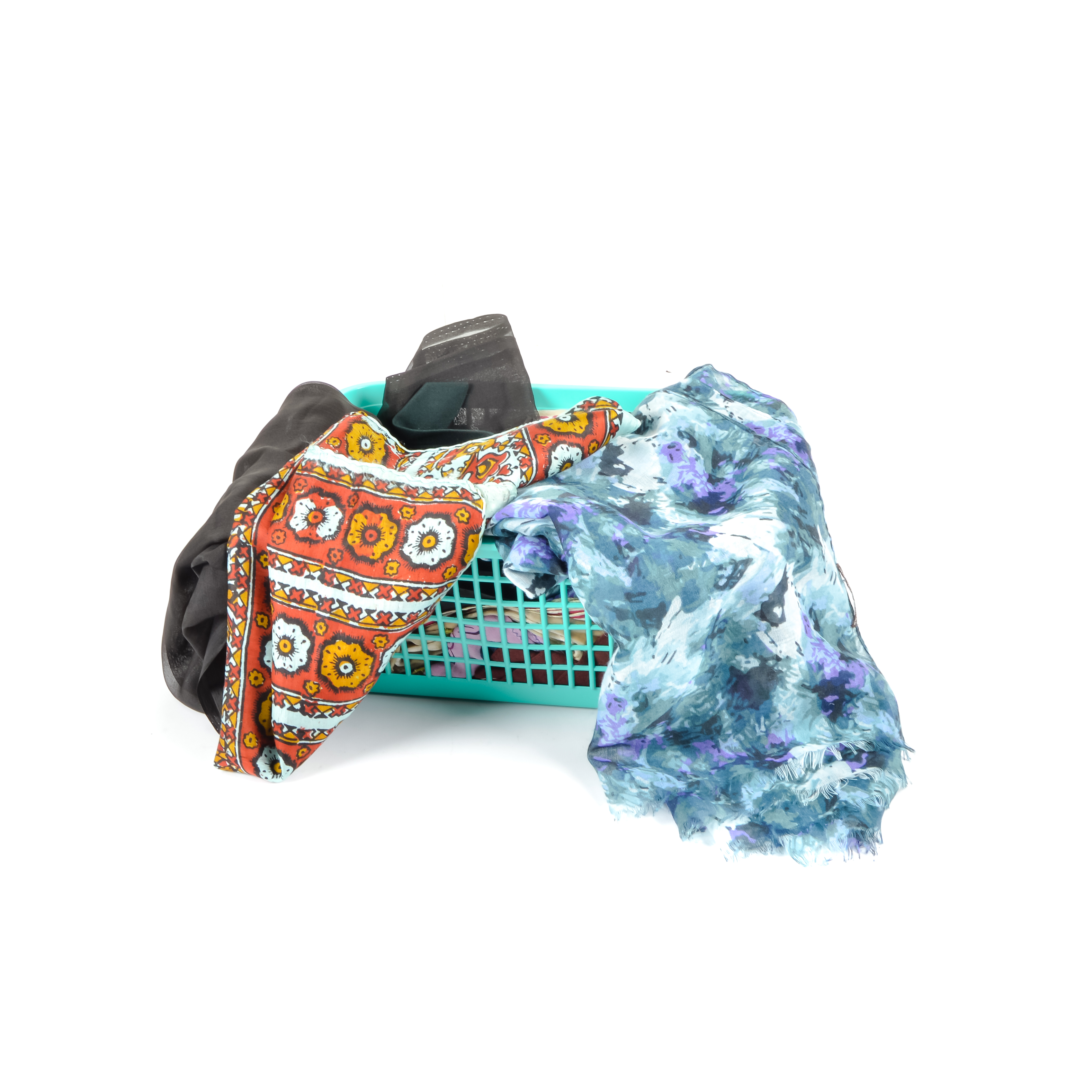 Collection of Women's Colorful Scarves