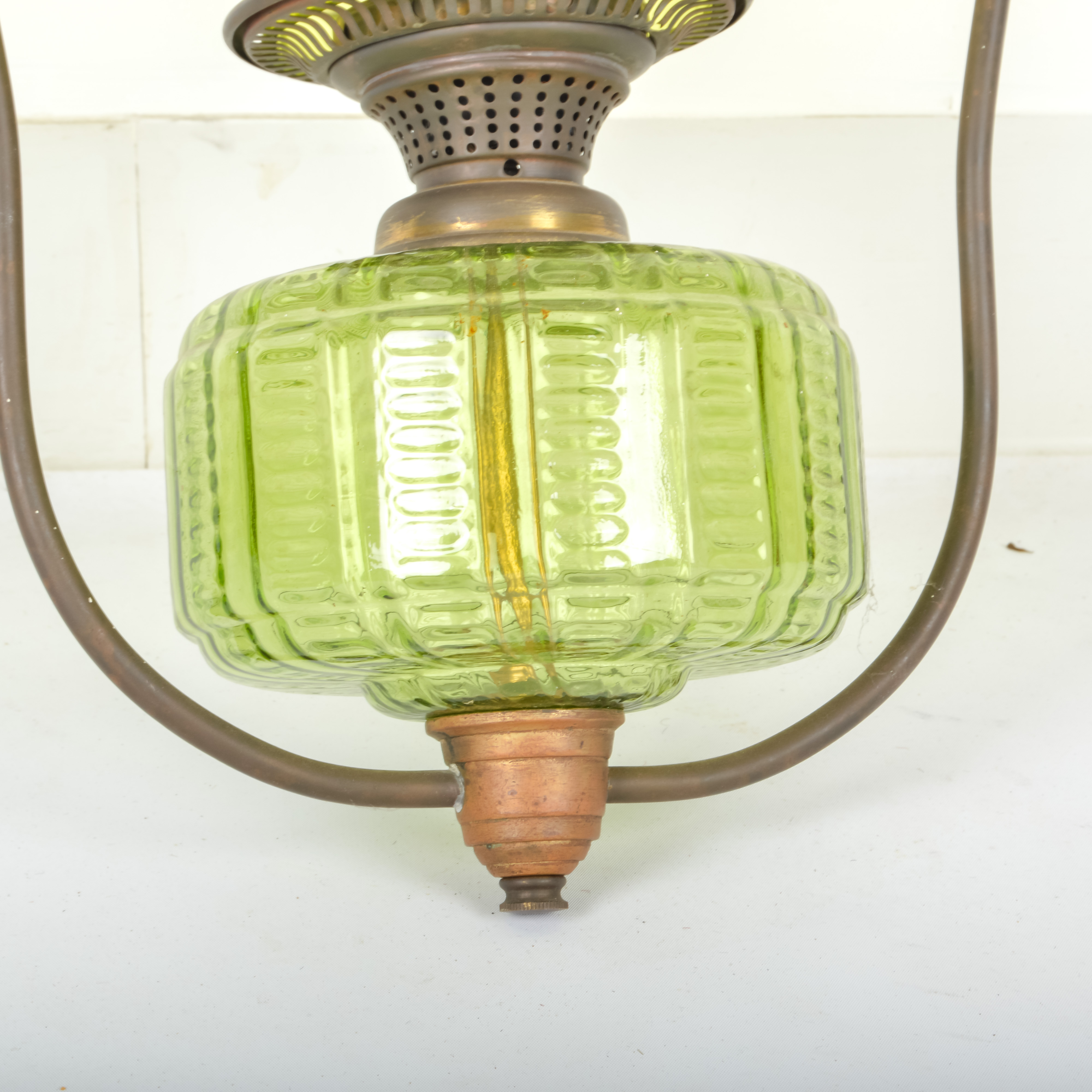 Hardwired Hanging Oil Lamp