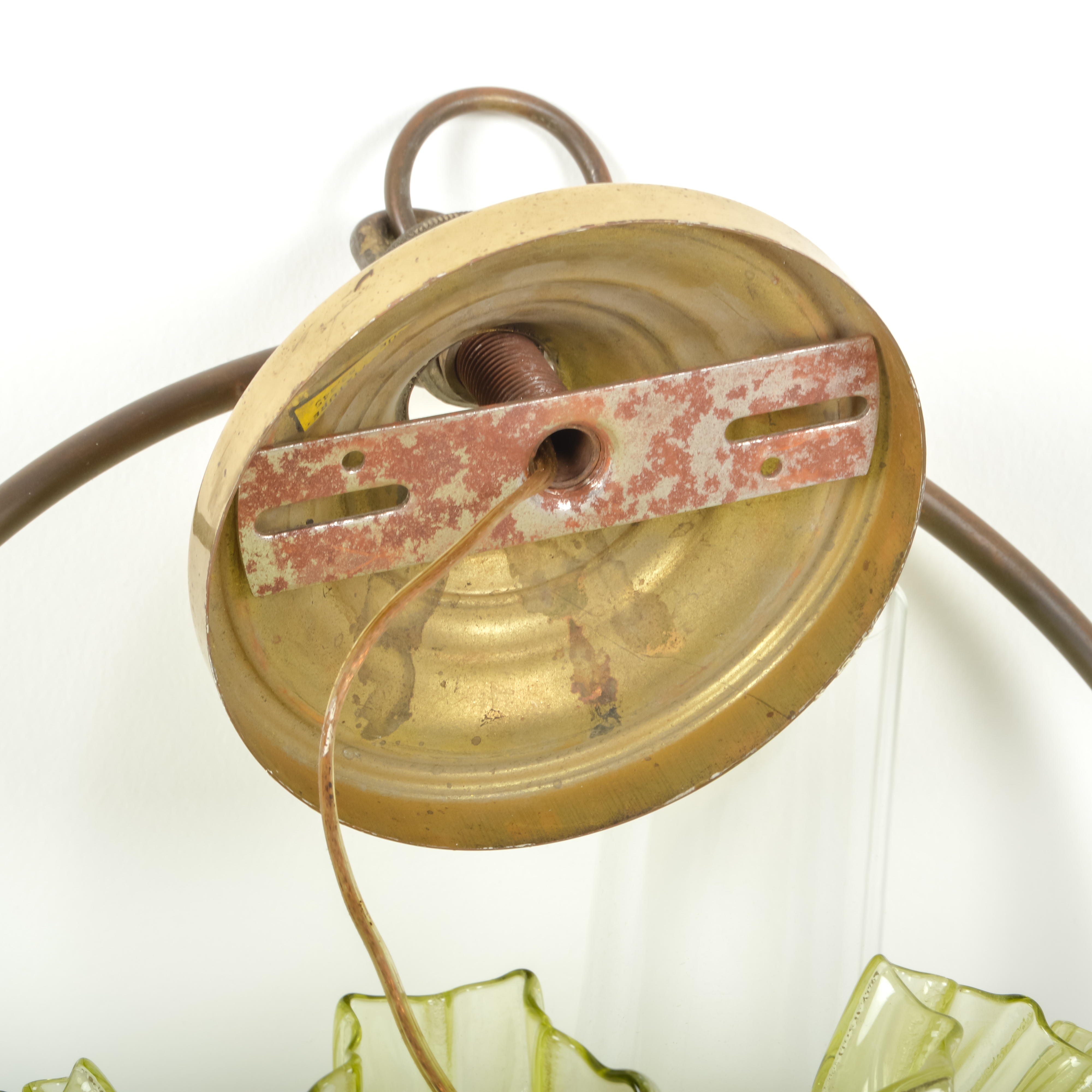 Hardwired Hanging Oil Lamp