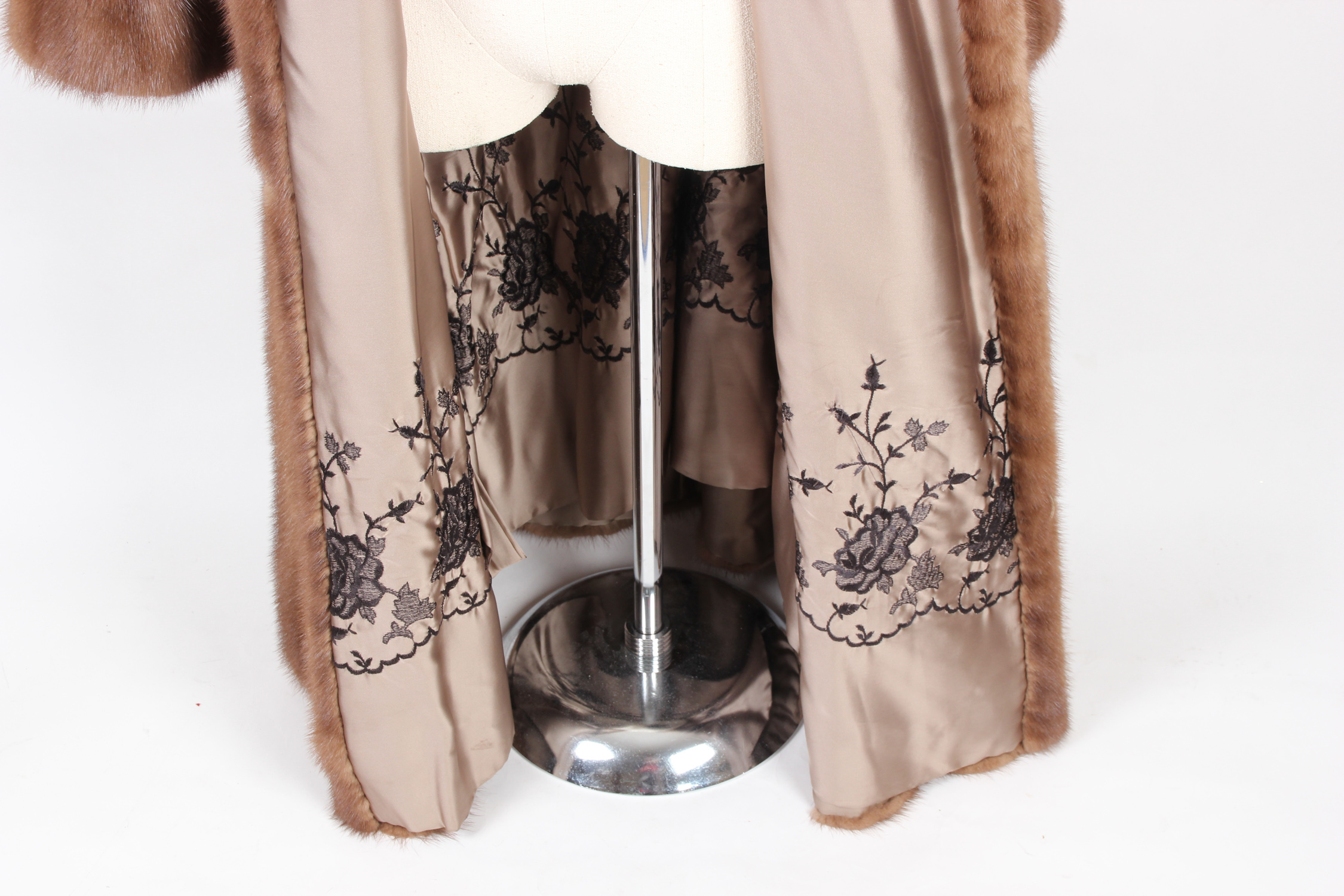 Laura Lee Pastel Mink Coat