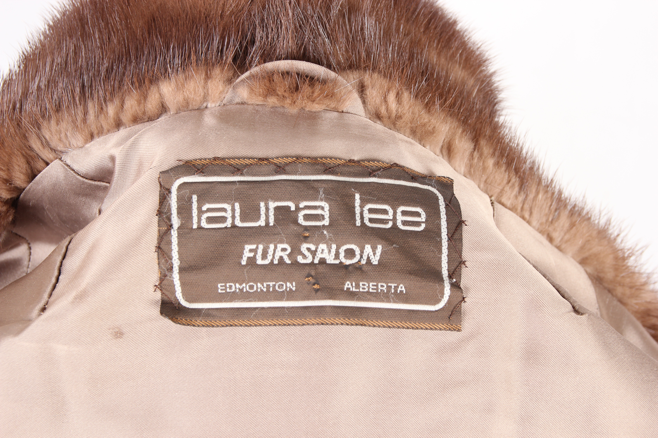 Laura Lee Pastel Mink Coat