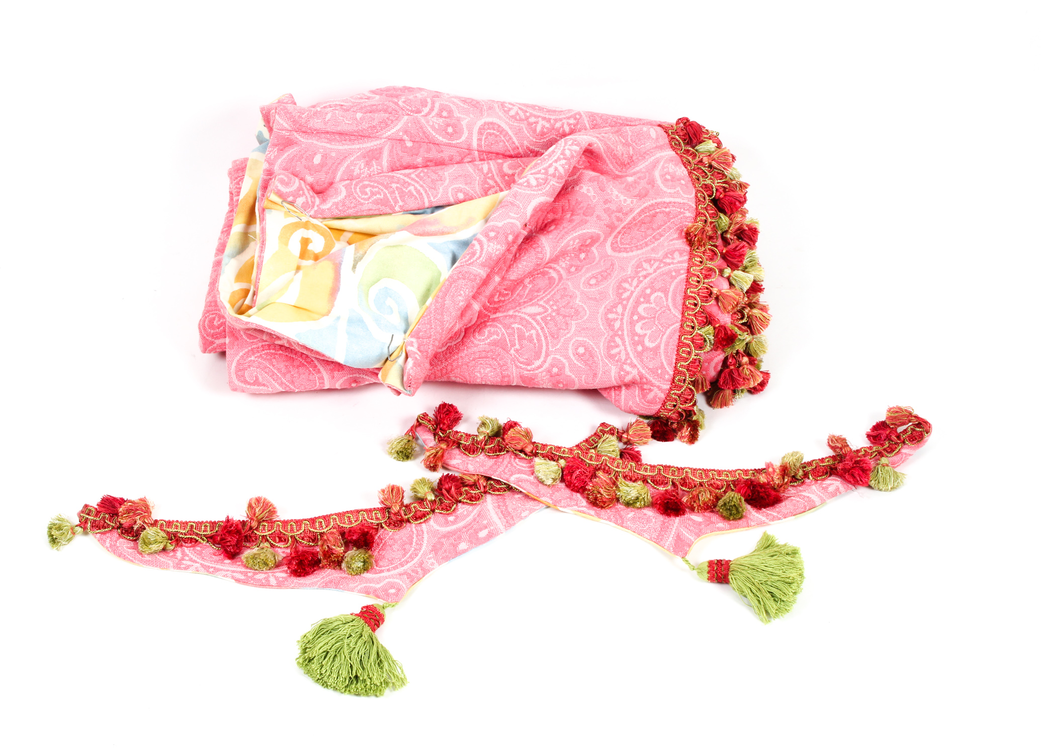 Paisley Fringe Curtains