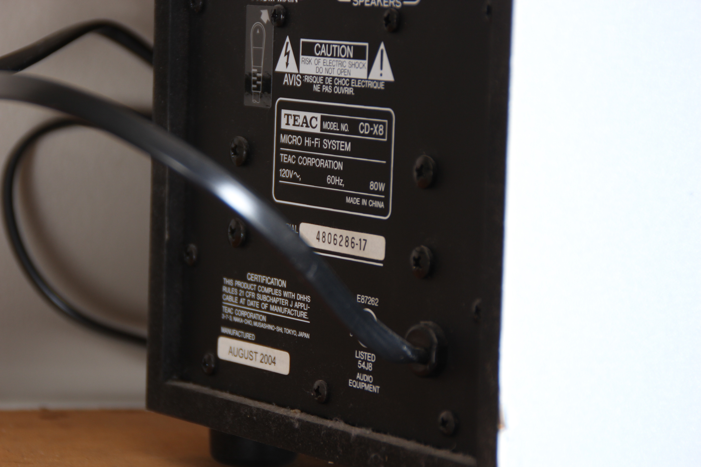 Teac Micro Hi Fi System