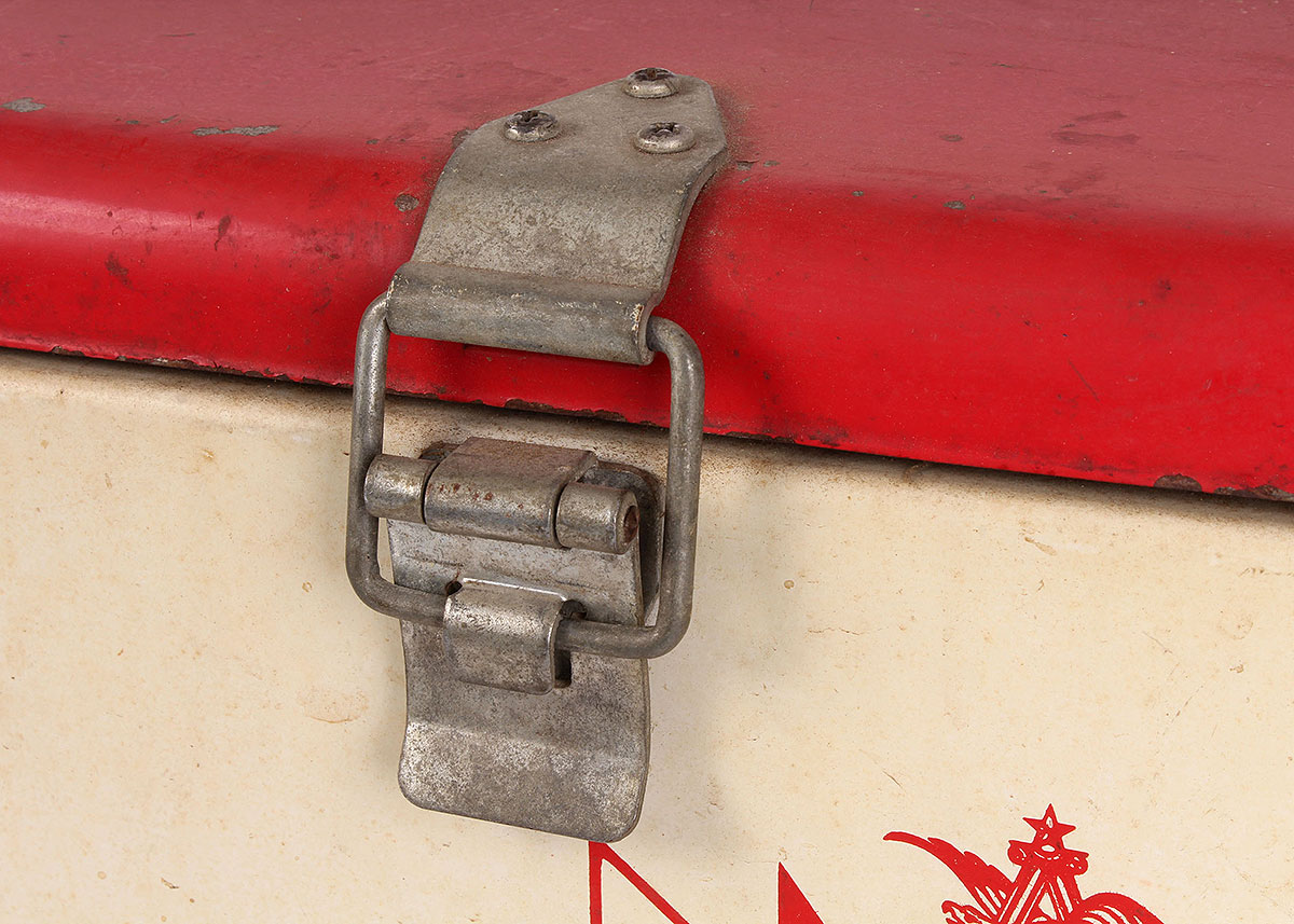 Vintage Metal Budweiser Cooler