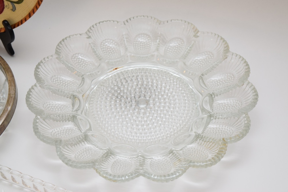 Glass and Porcelain Serving Ware